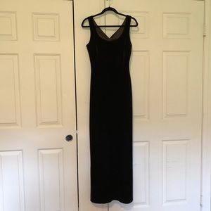 Beautiful Brown Velvet Gown